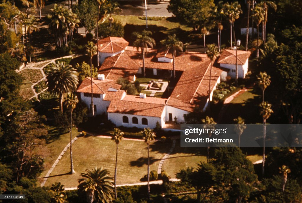 Aerial View of Richard Nixon's Residence