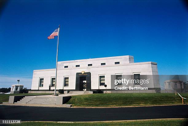 Fort Knox, Kentucky: Exterior view of the United States Bullion Depository at Ft. Knox, Kentucky.