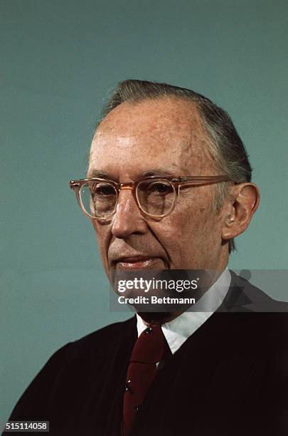 Washington, D. C.: Justice Powell. Associate Justice Lewis Powell of the Supreme Court of the United States is pictured February 5th.