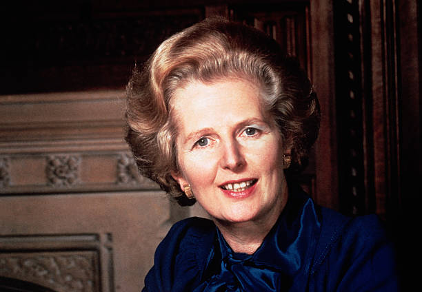 British Prime Minister Margaret Thatcher