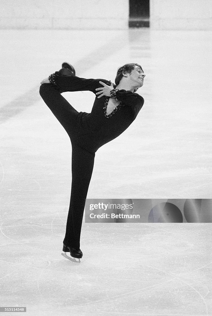Toller figure skating at Innsbruck Olympics