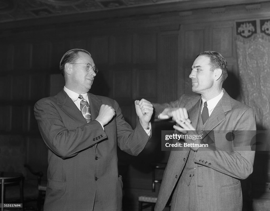 Football coaches Jeff Cravath and John Barnhill face off