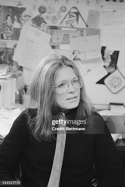 Women's right activist Gloria Steinem, at 45, says she finds hereself growing more radical as she gets older. She also said "I look forward to being...