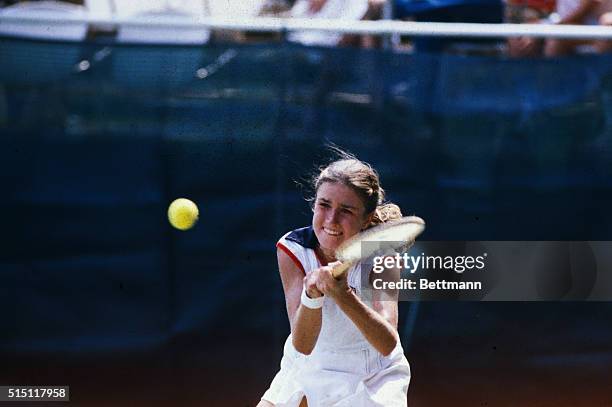 With determination that comes with youth, Kathy Horvath powers return to Australia's Dianne From holtz in their US open Tennis Championships match at...