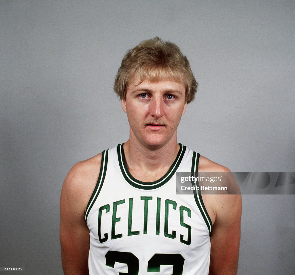 Boston Celtics Forward Larry Bird