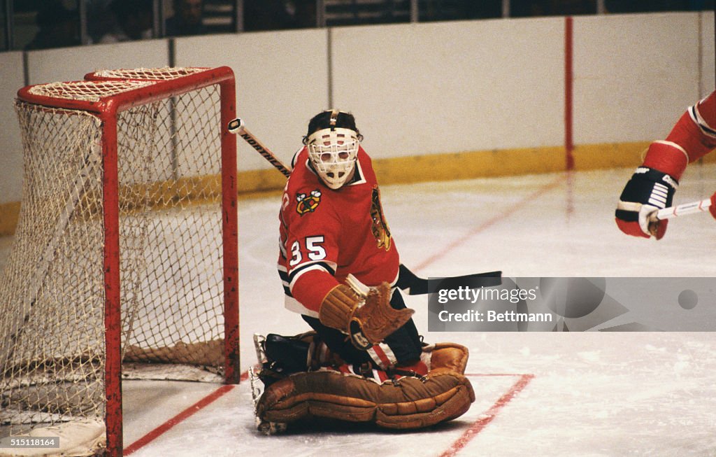 Tony Esposito During Game