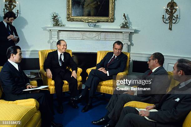 President Nixon met 11/29 with Nguyen Phu Duc, South Vietnamese President Nguyen Van Thieu' special emissary, to put his seal of approval on the...