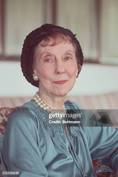 Gettysburg, Pa.: Mamie Eisenhower widow of President Dwight Eisenhower, apparently suffered a stroke at her farm here and was taken to Walter Reed...