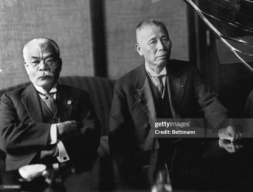 Japanese Leaders Hamaguchi and Tanaka