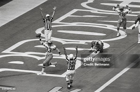 Cowboys in Fervent Football Game Cowboys in Fervent Football Game