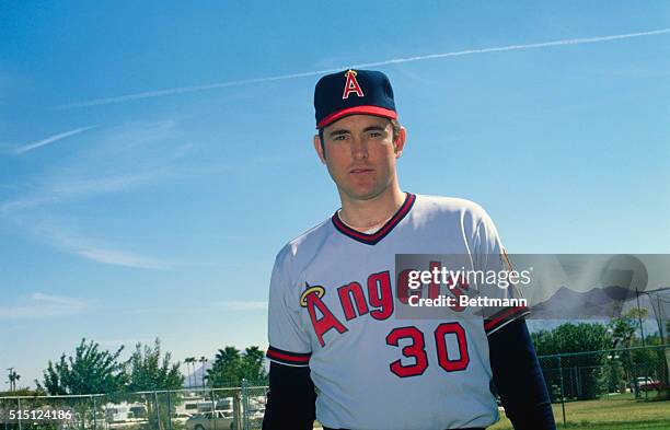 Nolan Ryan, California Angles pitcher.