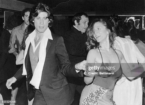 John Travolta made his first public appearance since being nominated for a Best Actor Academy Award at a party honoring CBS-TV movie critic David...