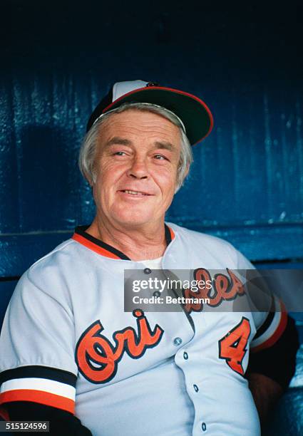 The happy man in this recent photo is Earl Weaver, the manager of the American League pennant winning Baltimore Orioles. His spirits may have been...