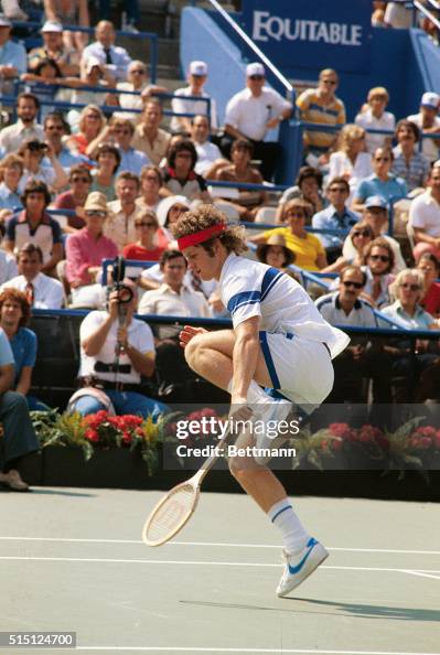 John McEnroe During Tennis Match John McEnroe During Tennis Match