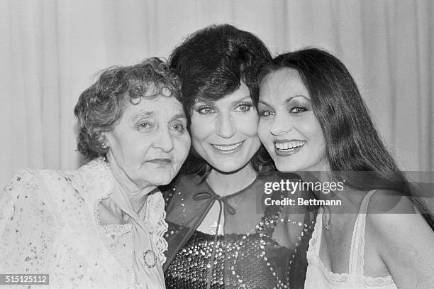 Buena Park, California: "Country" Family. Here's a kind of royal family of country music. Loretta Lynn poses with her mother, Clara Butcher, and...