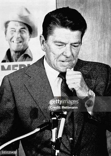 Portland, ORE: Ronald Reagan, appearing at a mock Republican convention held by some 3,000 high school students here,in addressing the students, that...