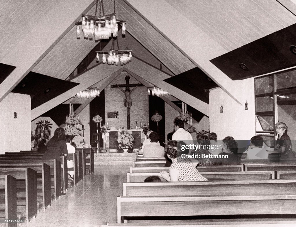 Interior of Chapel at Divine Providence Hospital