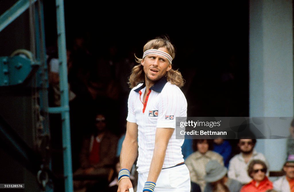 Tennis Champ Bjorn Borg