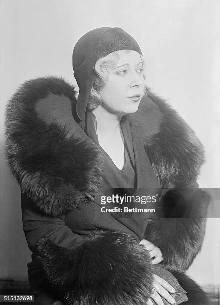 Mae West appears in court in Manhattan for her part in the play Pleasure Man on an indecency charge. The trial was in 1930 although the play closed...