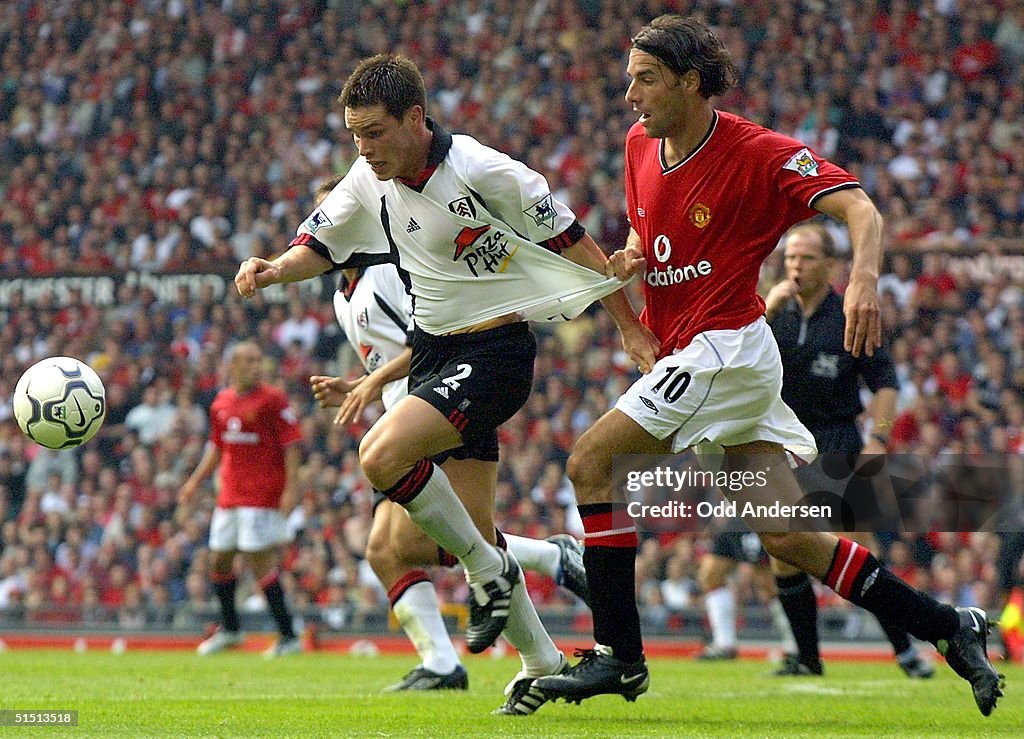 Manchester United's Dutch forward Ruud van Nistler