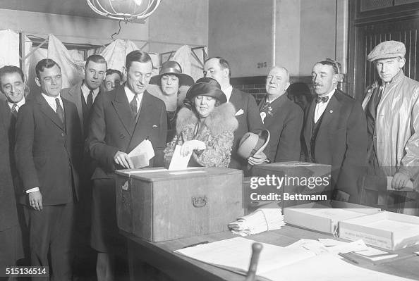 James Walker and Wife Casting Votes