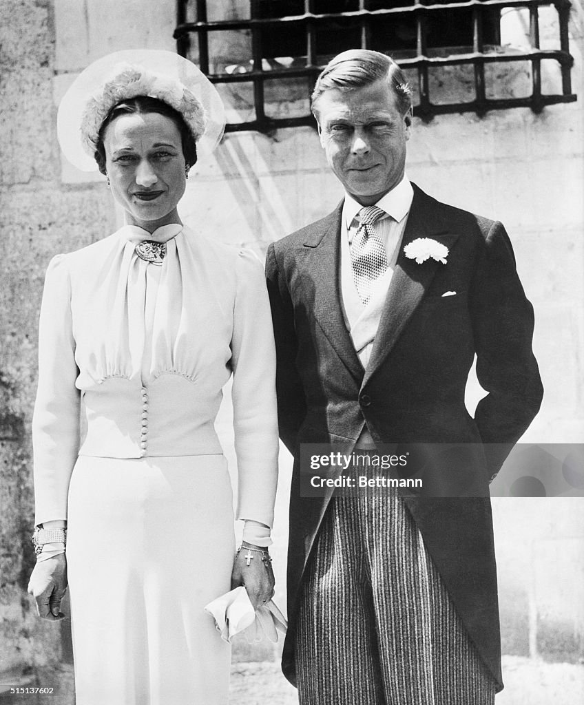 Duke and Duchess of Windsor After Their Wedding