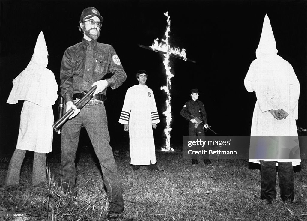 Klu Klux Klan Rally