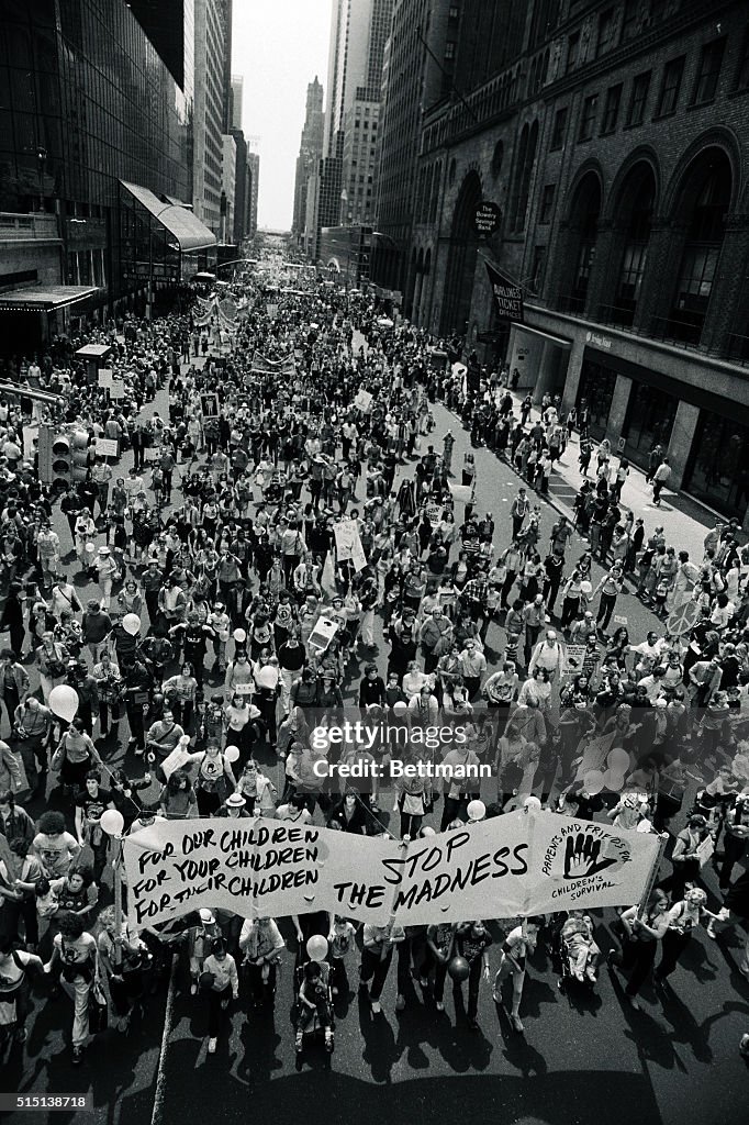 Anti-Nuclear Demonstration in New York City