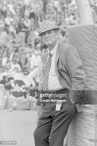 Tuscaloosa, Ala.: Alabama coach Bear Bryant, the winningest coach in college football history, told his team he was retiring as head coach after the...