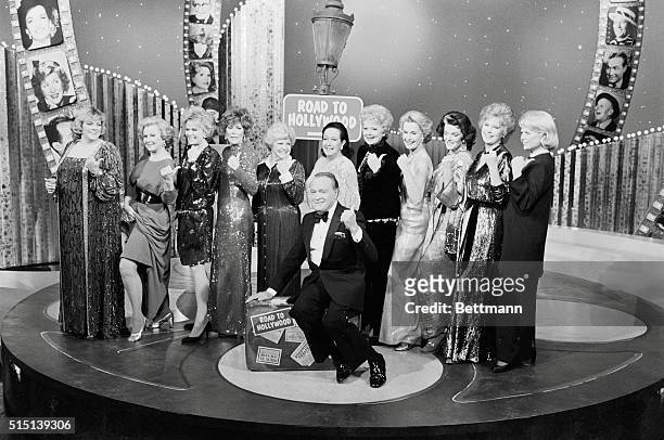 "Bob Hope's Road to Hollywood" has a lot of lookers as he is joined by eleven of his leading ladies from movies over the years. Hope has made more...