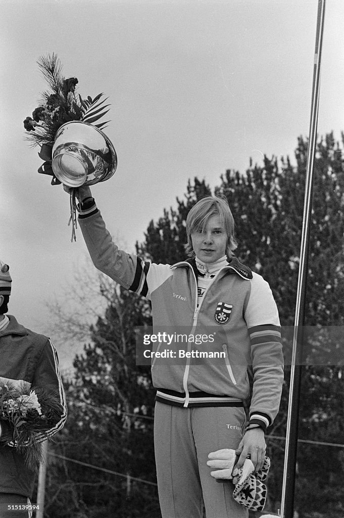 World Cup Ski Jumper Matti Nykaenen