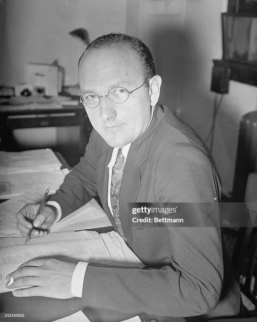 Portrait of David E Lilenthal