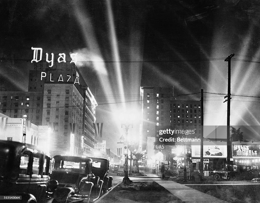 Hollywood Boulevard at Night