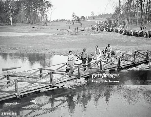 Bobby Jones Resumes Golf After Four Year Absence. Augusta, Georgia: Ending a four year absence from golf, Bobby Jones returned in the Masters...