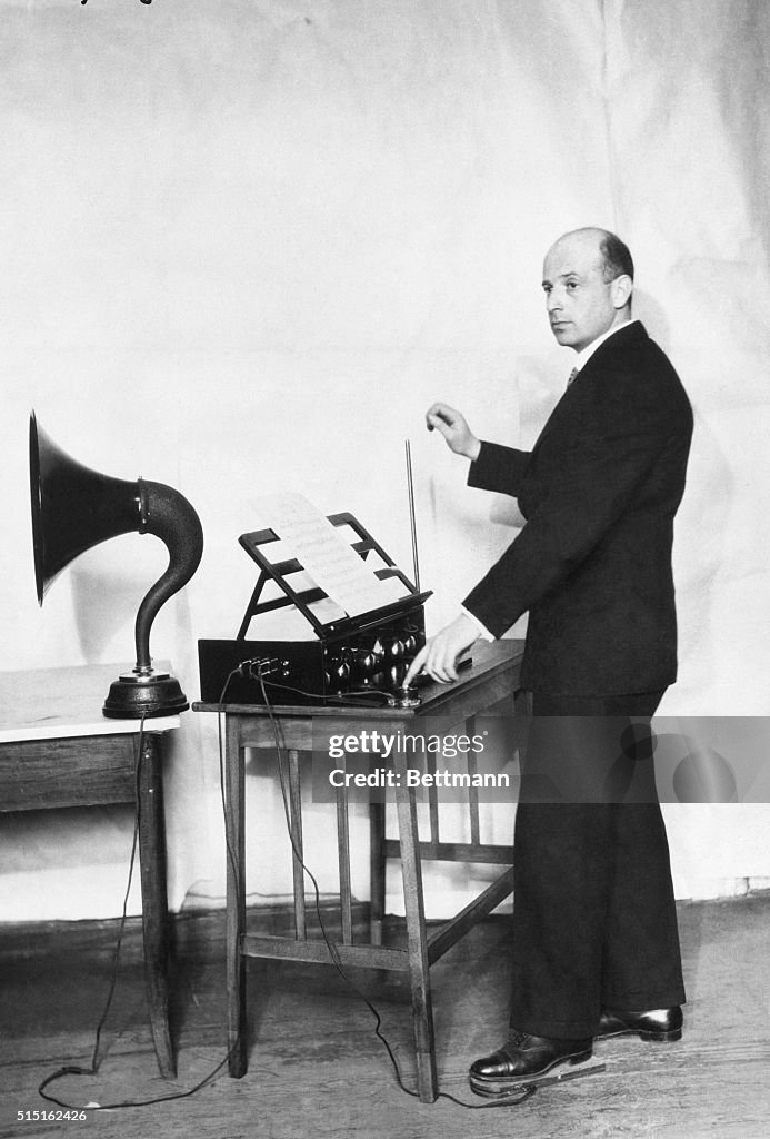 Julius Goldberg, Assistant to Leon Sergeivitch Teremin