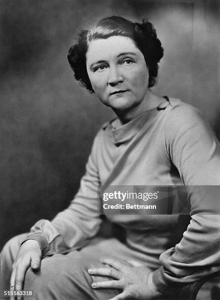 American writer and Pulitzer Prize winner Marjorie Kinnan Rawlings.