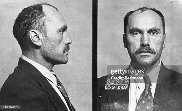 Washington, DC.: Alleged By Slayer Captured After Six Years. Photo shows Carl Panzram who is being held by district police here awaiting indictment...