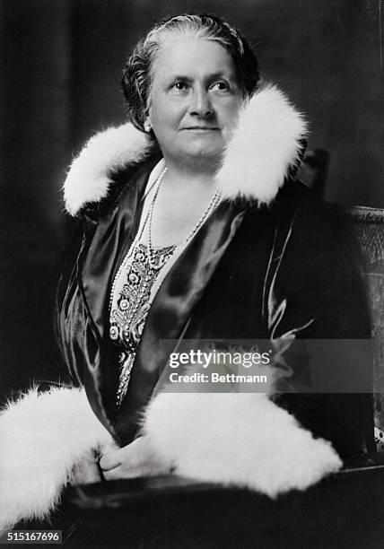 World-Famed Educator Who is Advisor to Italian Schools. Rome, Italy: Dr. Maria Montessori, whose famous "Montessori Method" of child education has...