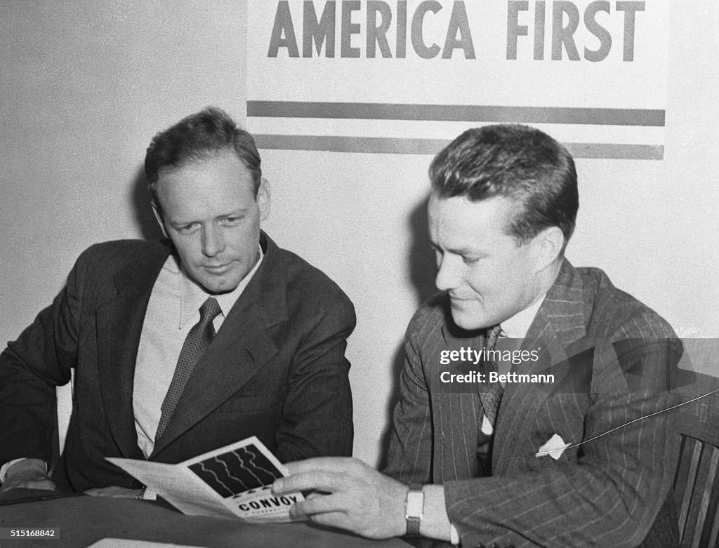 Charles Lindbergh Joining America First Committee