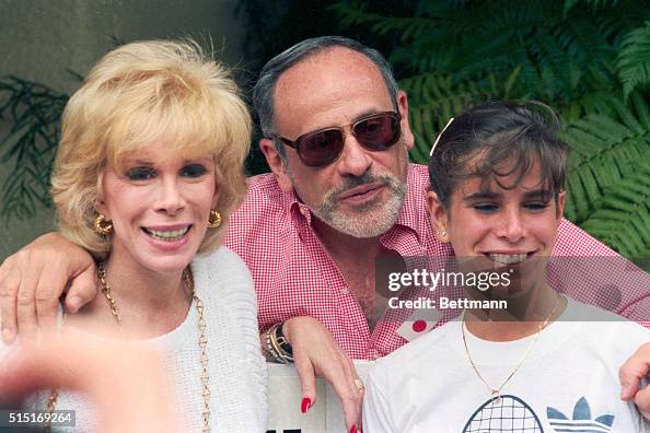 Shot of Joan Rivers With Husband Edgar and Daughter Melissa Shot of Joan Rivers With Husband Edgar and Daughter Melissa
