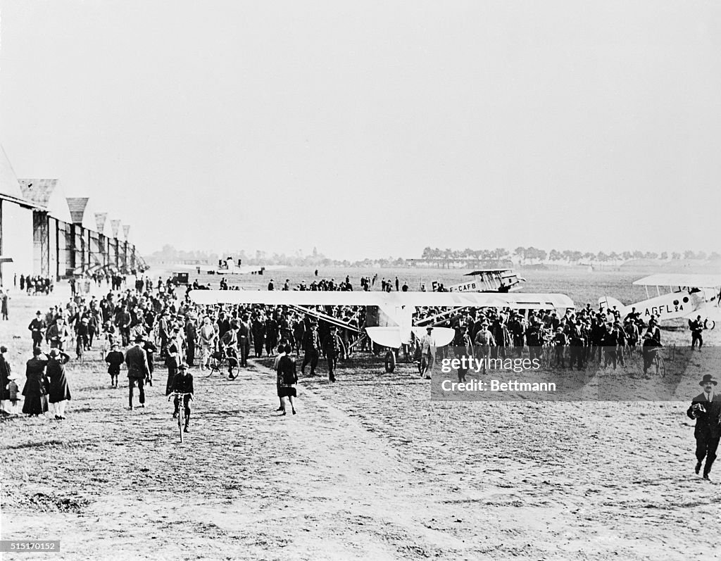 View of the Spirit of St. Louis