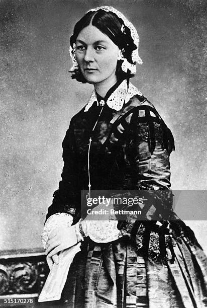 Florence Nightingale. English nurse, hospital reformer, and philanthropist. Known as the lady with the lamp. BPA2# 3009