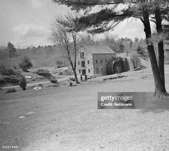 Exterior View of a Grist Mill