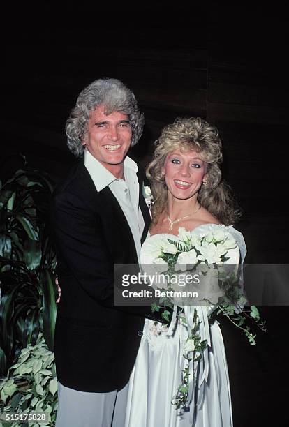 Malibu, California: Actor-producer Michael Landon and Cindy Clerico were married today in an afternoon ceremony conducted in his Malibu, California...