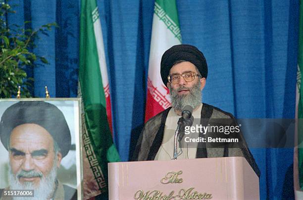 Ali Khamenei, President of Iran.