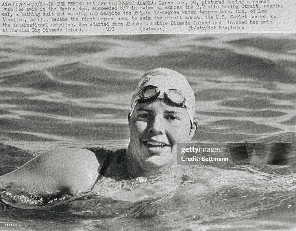 Lynne Cox Swimming in Bering Sea