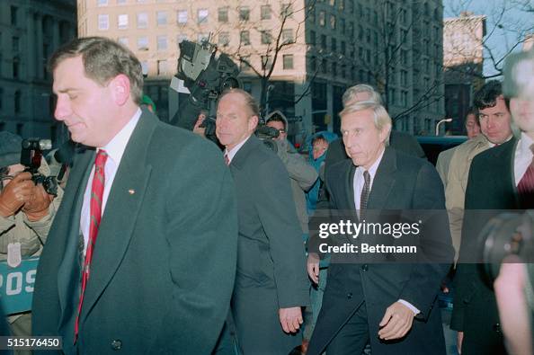 Ivan Boesky Leaving Court Room Ivan Boesky Leaving Court Room