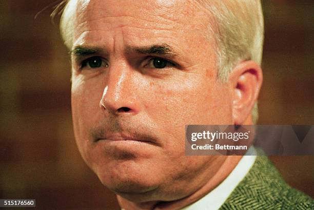 Phoenix, Arizona: Arizona's Senator elect, John McCain, tells reporters here 11/7 that Congress should hold hearings on reports that the U. S. Has...