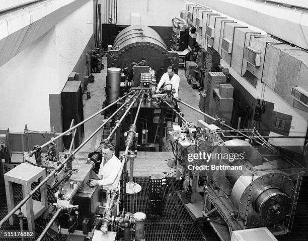 The Van de Graff accelerator: It produces beams of protons, neutrons or alpha particles at up to 3 billion electron volt energies. It is used mainly...