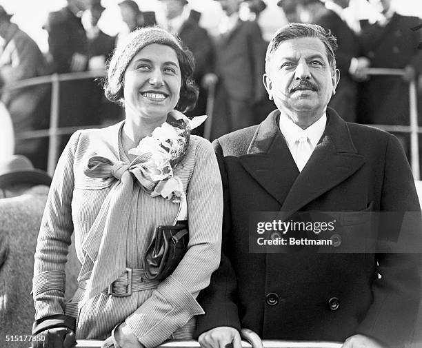 French Prime Minister Pierre Laval and his daughter, Josette, arrive in New York City to a royal welcome.